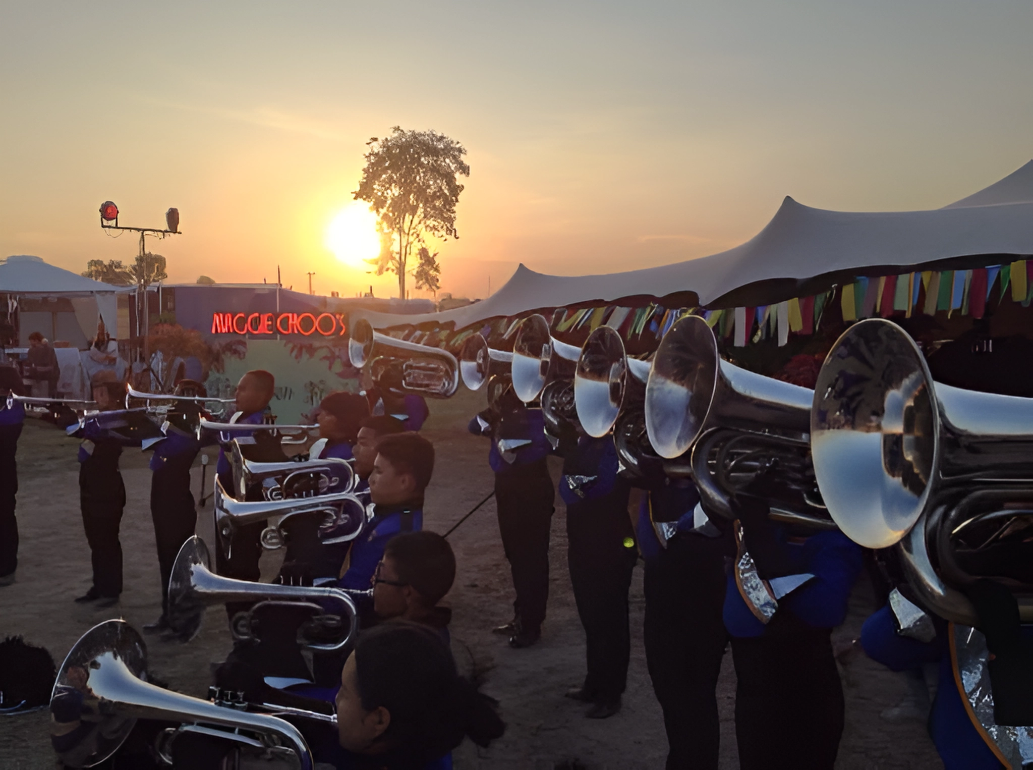 UV protective festival tent in Thailand